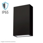 Arandela Slim Facho Duplo Preta 4w 2700k Bivolt – Lm956| Lumi